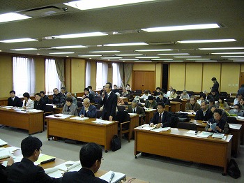 名古屋市との懇談（2008年12月12日）